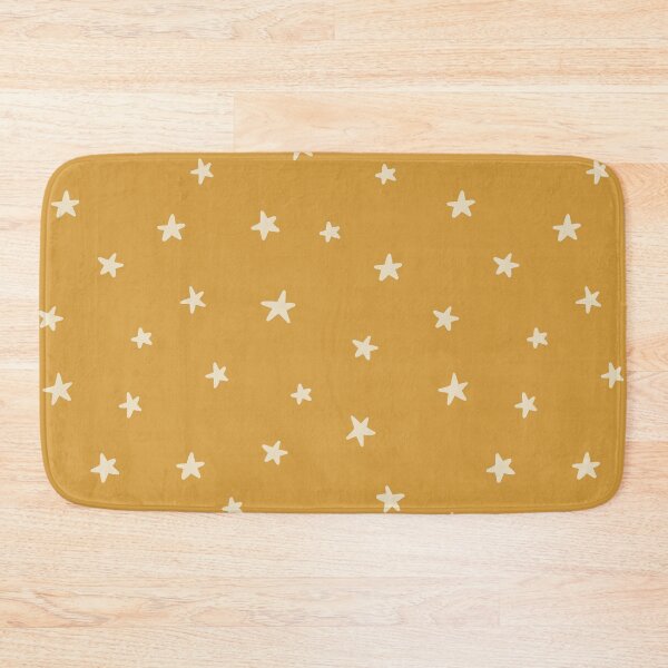Item preview, Dreamy stars in mustard yellow designed and sold by Illustrated by Nat.