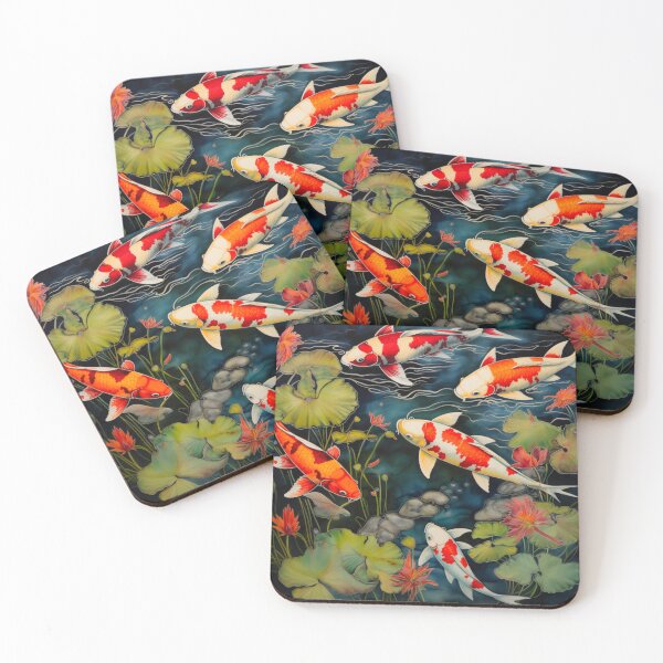 Item preview, Swimming koi designed and sold by DiveIntoDesigns.