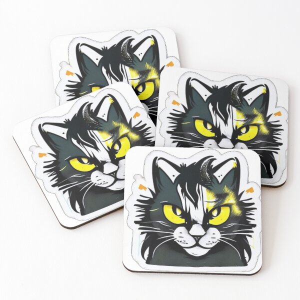 Item preview, Bad Street Cat designed and sold by MindFrank.