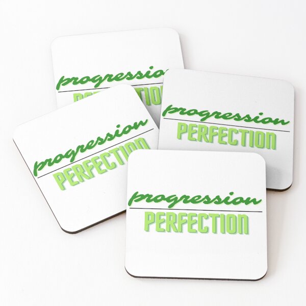 Item preview, Progression Over Perfection - Green designed and sold by musicgirl3700.