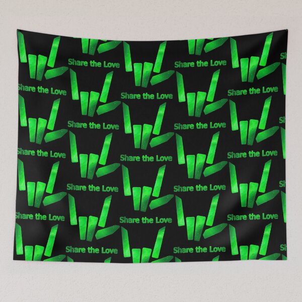 Item preview, Kids share The Love green Galaxy Logo designed and sold by CarlottaBarksda.