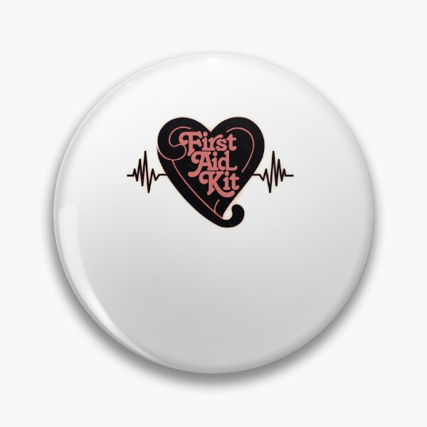 Item preview, First Aid Kit Band Vantablack Heartbeat , designed and sold by Kristopherrakus.