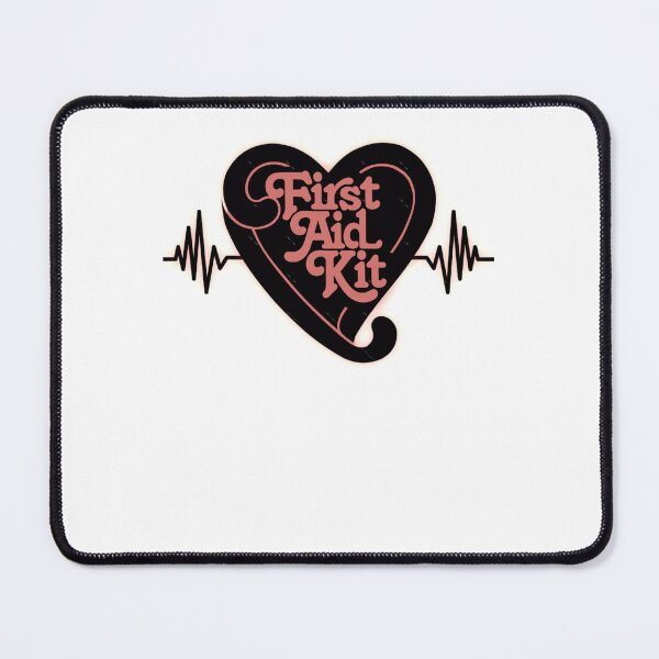 Item preview, First Aid Kit Band Vantablack Heartbeat , designed and sold by Kristopherrakus.