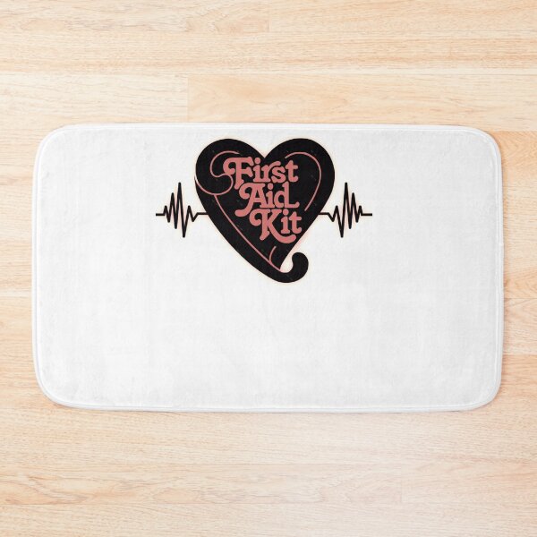 Item preview, First Aid Kit Band Vantablack Heartbeat , designed and sold by Kristopherrakus.