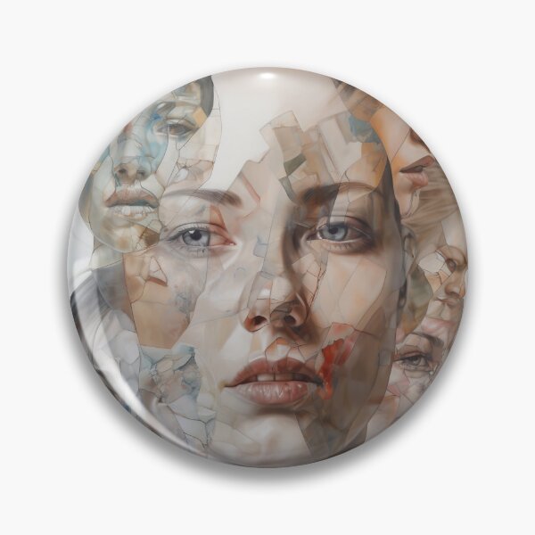 Item preview, female faces designed and sold by ururuty.