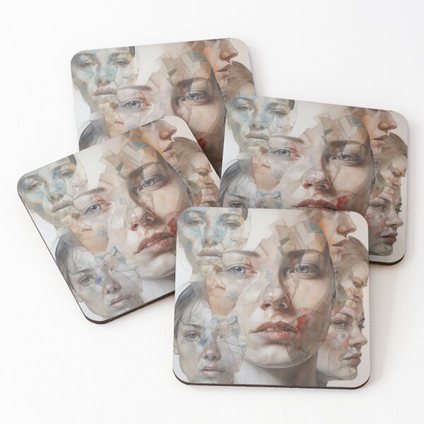 Item preview, female faces designed and sold by ururuty.
