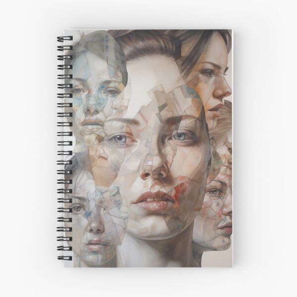 Item preview, female faces designed and sold by ururuty.