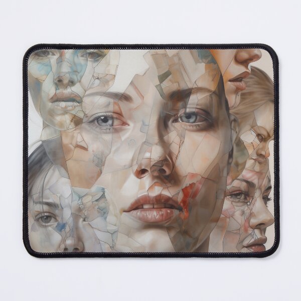 Item preview, female faces designed and sold by ururuty.