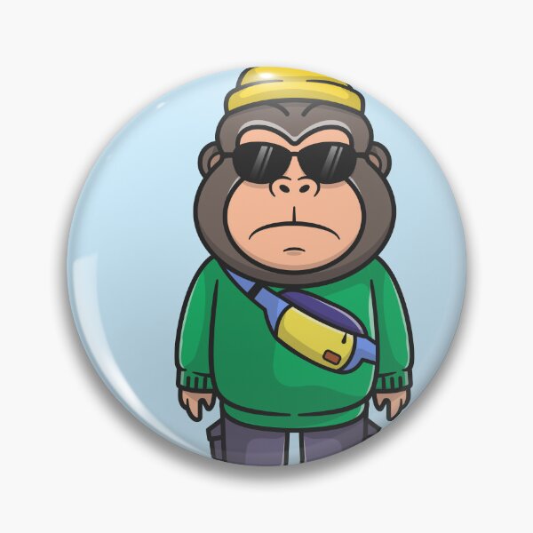 Item preview, Cute Cool Gorilla with Hip Style: Cartoon Vector Illustration designed and sold by hjian8219.