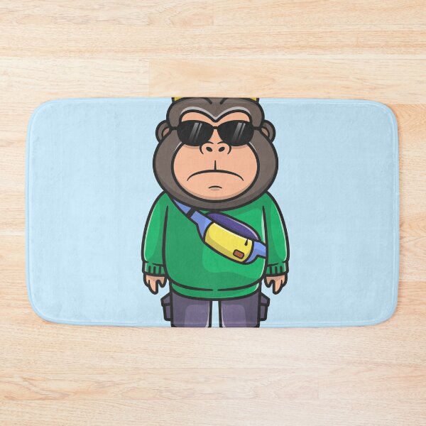 Item preview, Cute Cool Gorilla with Hip Style: Cartoon Vector Illustration designed and sold by hjian8219.