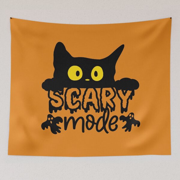 Item preview, Halloween Cat Scary Mode Activated  designed and sold by Jasby-Co.