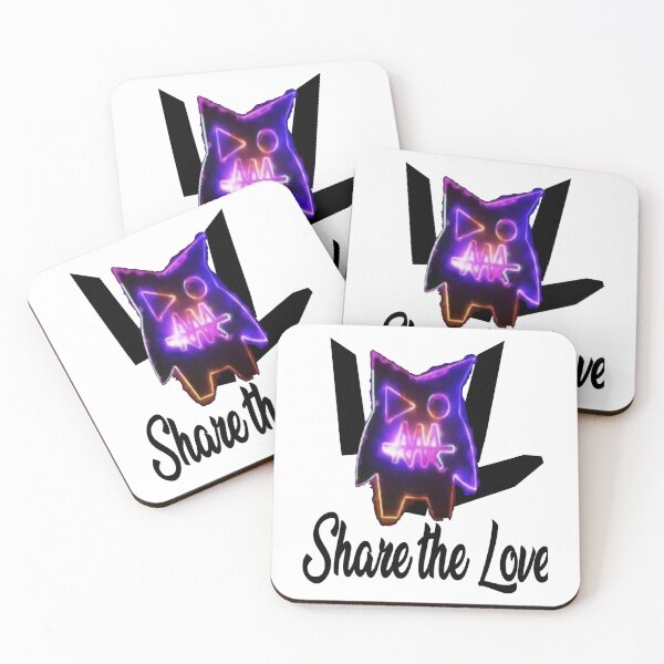 Item preview, carter sharer,- share the love - logo  designed and sold by CarlottaBarksda.