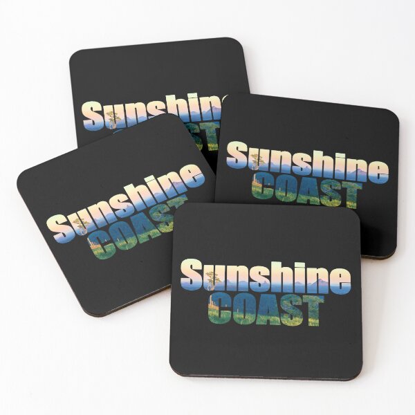 Item preview, Sunshine Coast - Glasshouse Mountains Sunset designed and sold by Adam Gormley.