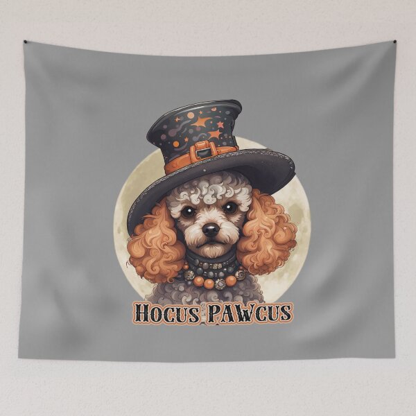 Item preview, Halloween Witchy Poodle Hocus PAWcus designed and sold by Mumzy2many.