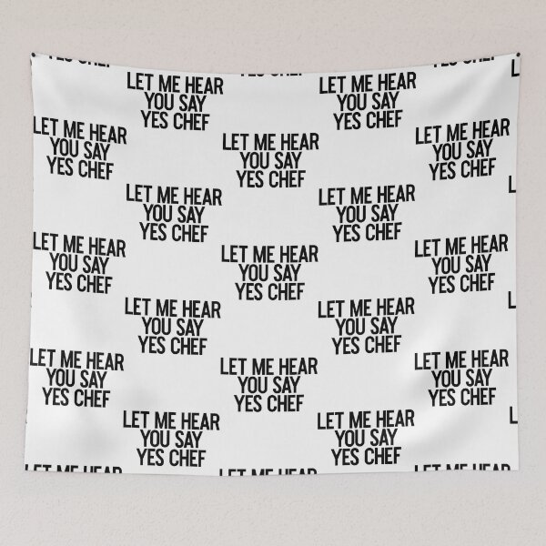 Item preview, Let Me Hear You Say Yes Chef = Food Lovers designed and sold by CarlottaBarksda.