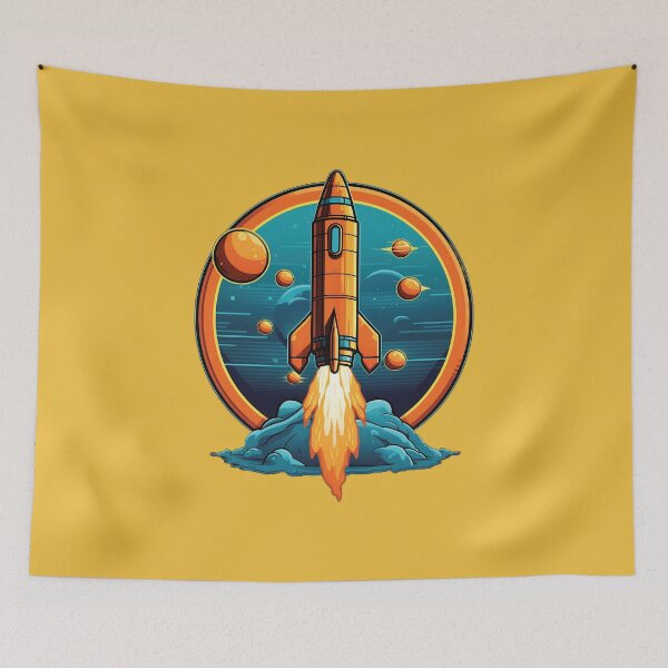 Item preview, Rocketship designed and sold by BuxomBabe21.