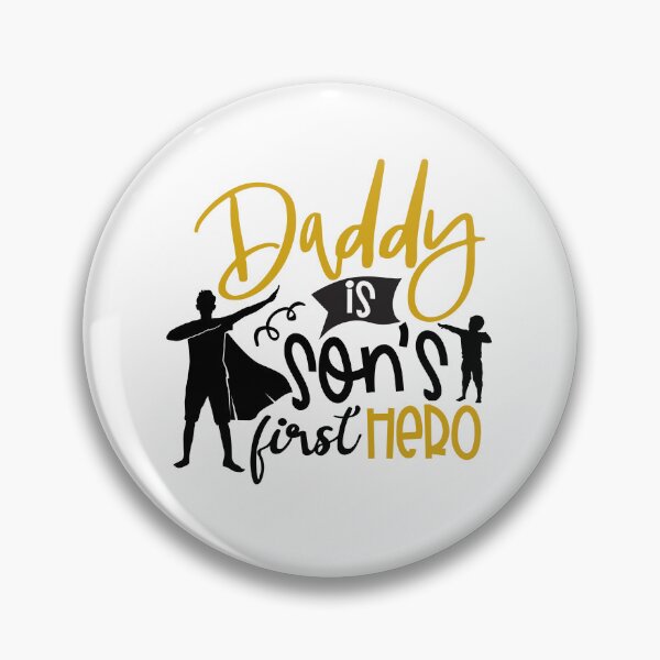 Item preview, Daddy Is Son's First Hero Dad quotes designed and sold by Mani Bindu Vadapalli.