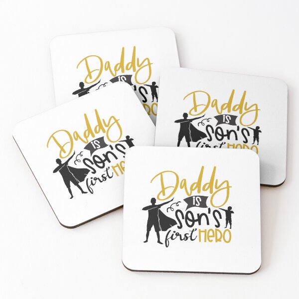 Item preview, Daddy Is Son's First Hero Dad quotes designed and sold by Mani Bindu Vadapalli.