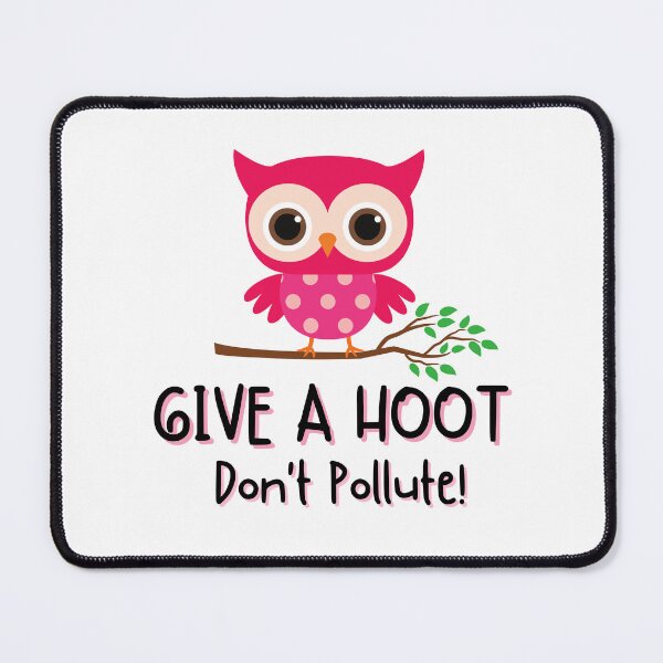Item preview, Give A Hoot Don't Pollute designed and sold by dooddles.