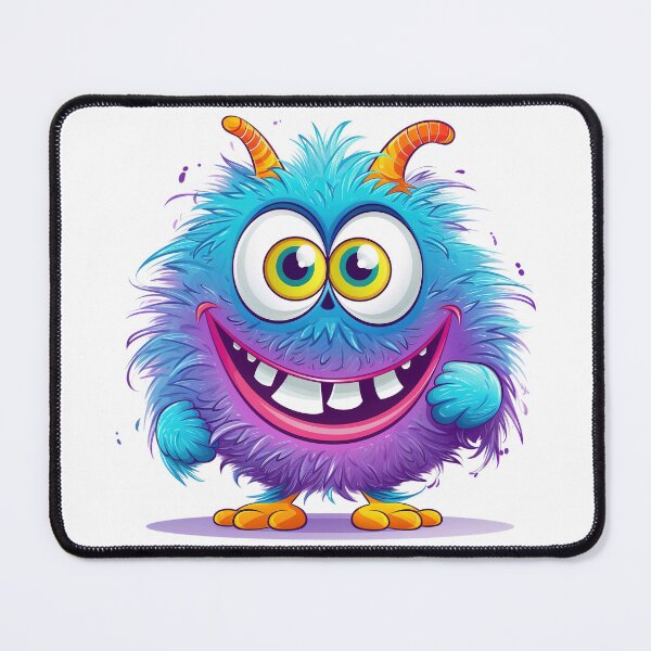 Item preview, Cute Fluffy Colorful Monster designed and sold by Lamarcy.