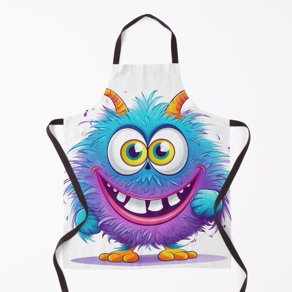 Item preview, Cute Fluffy Colorful Monster designed and sold by Lamarcy.