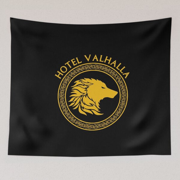 Item preview, Hotel Valhalla wolf logo  designed and sold by KYLAHTORKESON.