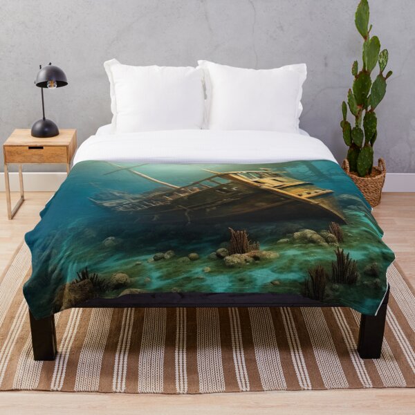Item preview, Barco hundido designed and sold by DiveIntoDesigns.