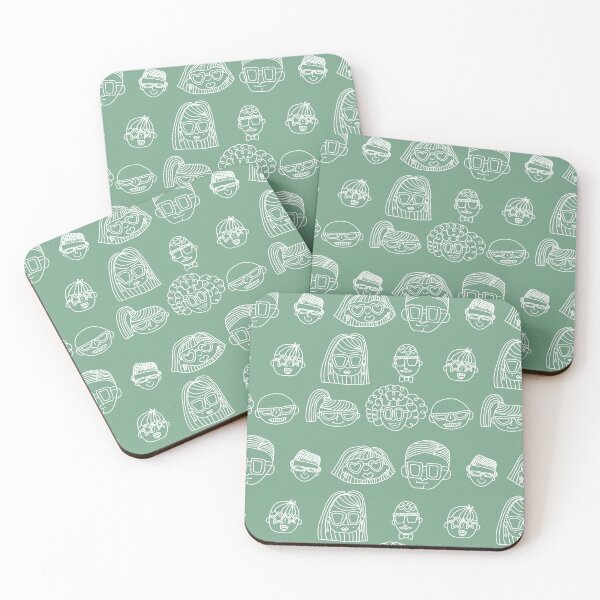 Item preview, Cool Dudes Wearing Sunglasses (Minty Fresh Green) designed and sold by babyrage.