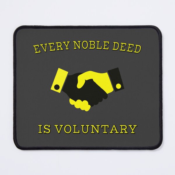 Item preview, Every noble deed is voluntary designed and sold by LibertyCapital.