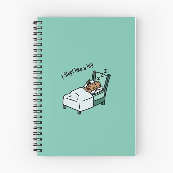 Item preview, Sleeping like a log designed and sold by DianneYoon.