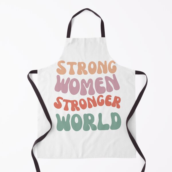 Item preview, Strong Women Stronger World - Retro Feminism Design designed and sold by stumblingdesign.