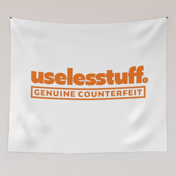 Item preview, 16230-02-COM - Falsificación de Uselesstuff® - genuino (naranja) designed and sold by Uselesstuff.