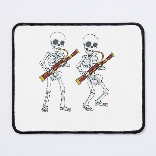 Item preview, Skeleton Bassoon Band Player Bassoonist Reeds , designed and sold by Vincentickinson.