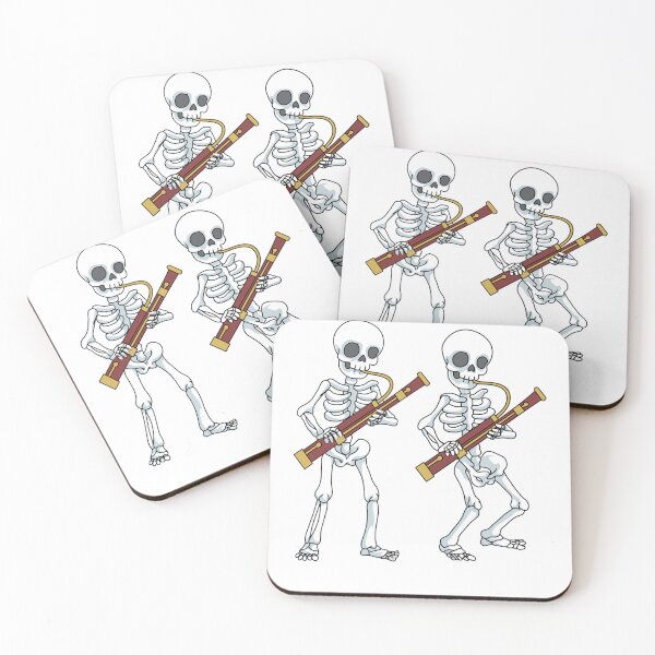 Item preview, Skeleton Bassoon Band Player Bassoonist Reeds , designed and sold by Vincentickinson.