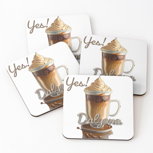 Item preview, Dalgona Coffee Lovers Graphic Design  designed and sold by ShaG78.
