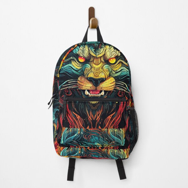 Item preview, dragon fire fight god colorful lion beast designed and sold by Amser77.