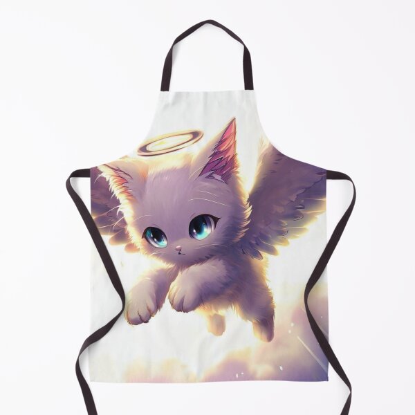 Item preview, Encantadora blancura: el lindo gato con alas misteriosas designed and sold by SeraphinaBlaze.