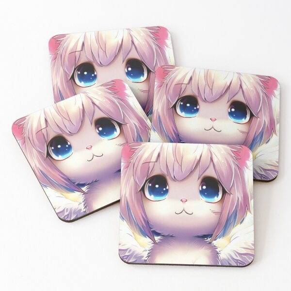 Item preview, Celestial Companion: The Adorable White Cat and Its Ethereal Wings designed and sold by SeraphinaBlaze.