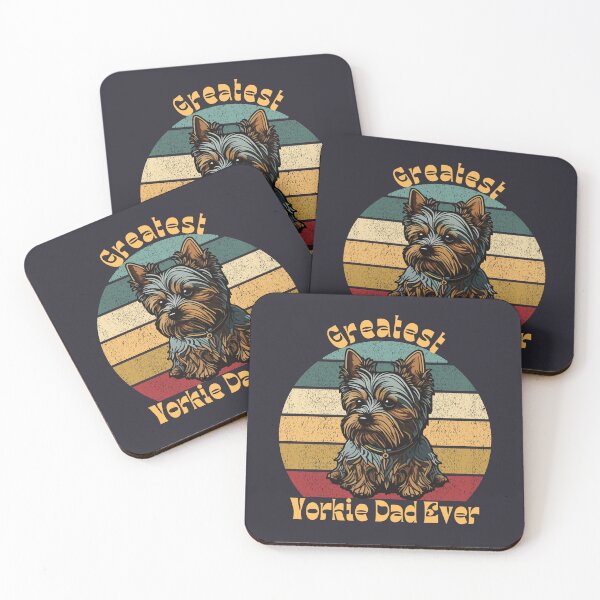 Item preview, Greatest Yorkie Dad Ever designed and sold by Ashley Gagnon.