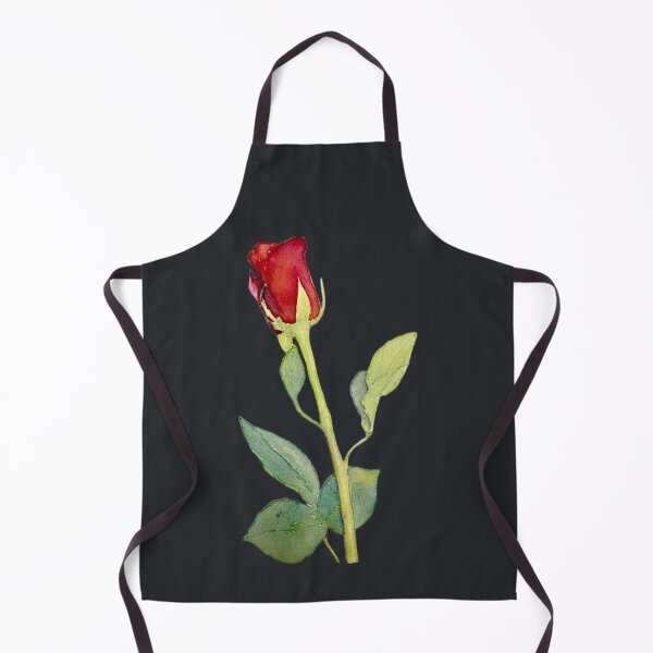 Item preview, Watercolor Single Perfect Long Stem Rose designed and sold by LkateMc.
