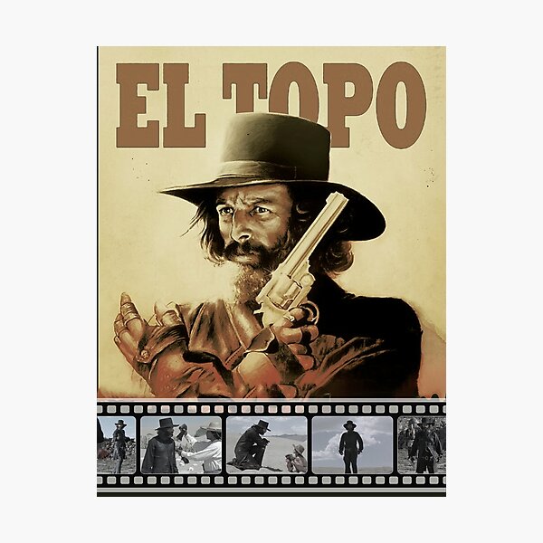 Item preview, El Topo Retro Poster designed and sold by Urifin.