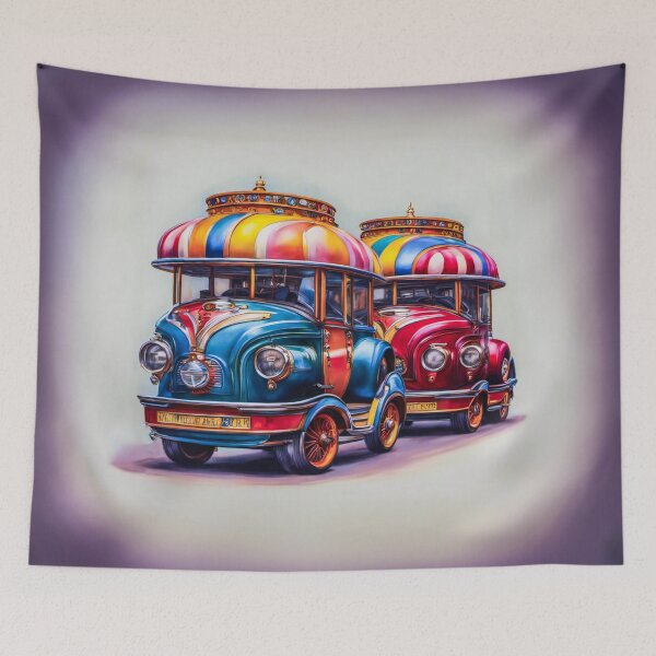Item preview, The Fairground Taxis designed and sold by PictureNZ.