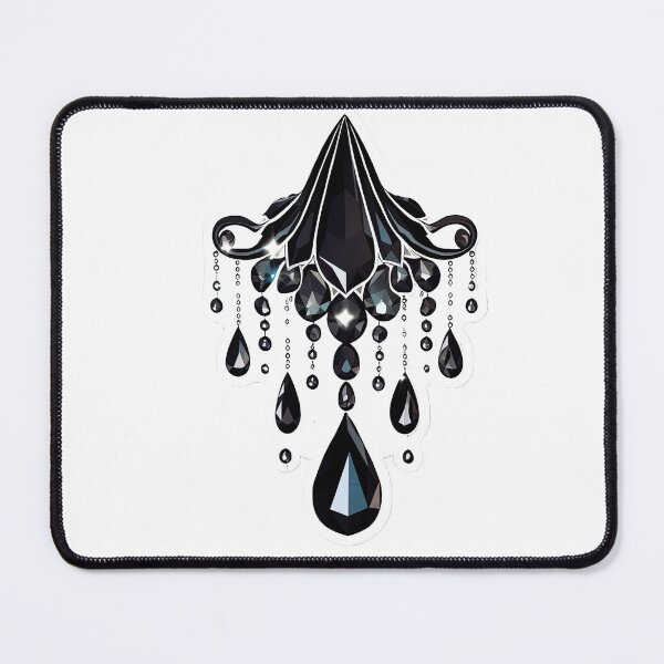 Item preview, Shiny black chandelier designed and sold by abmkf.