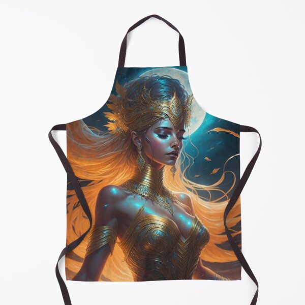 Item preview, Mystical Moonlight: Enchanting Woman Under the Lunar Glow designed and sold by OrionFrost.
