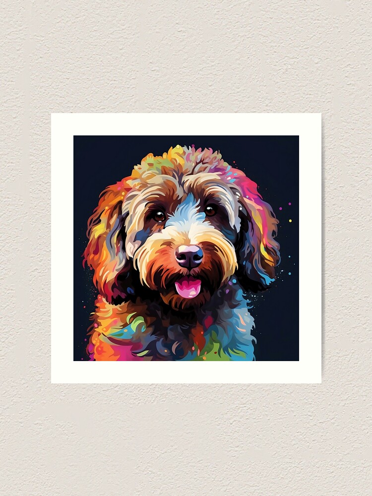 Bernedoodle art retailer