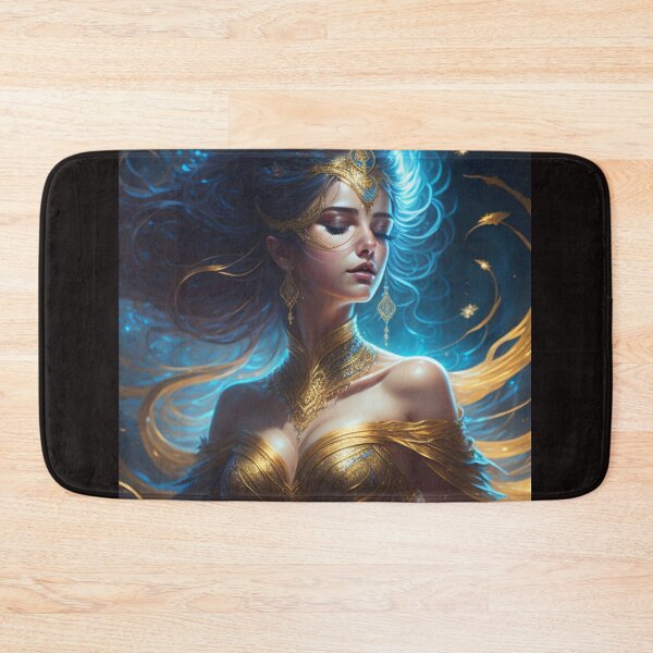 Item preview, Ethereal Elegance: Captivating Lady Bathed in Moon's Radiance designed and sold by OrionFrost.