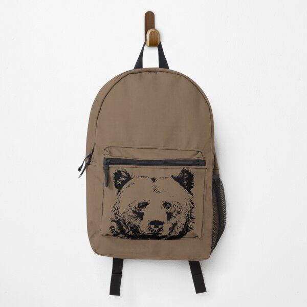 Item preview, Grizzly Bear Face Sticker T-shirt Art designed and sold by allthis.