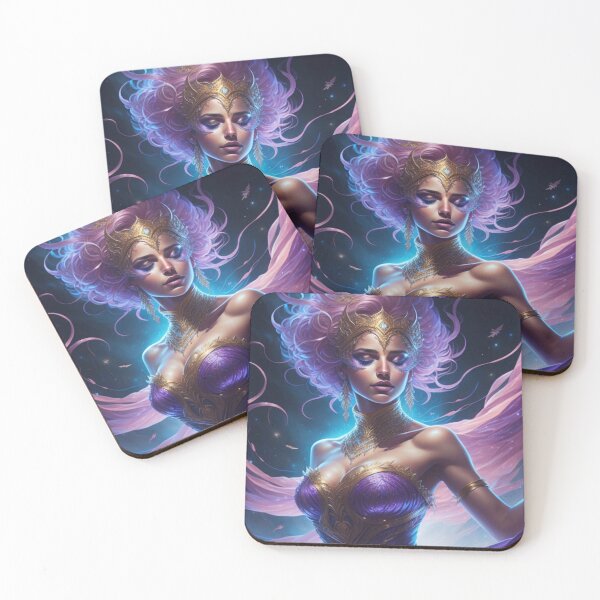Item preview, Moonlit Beauty: A Mesmerizing Woman in the Night's Embrace designed and sold by OrionFrost.