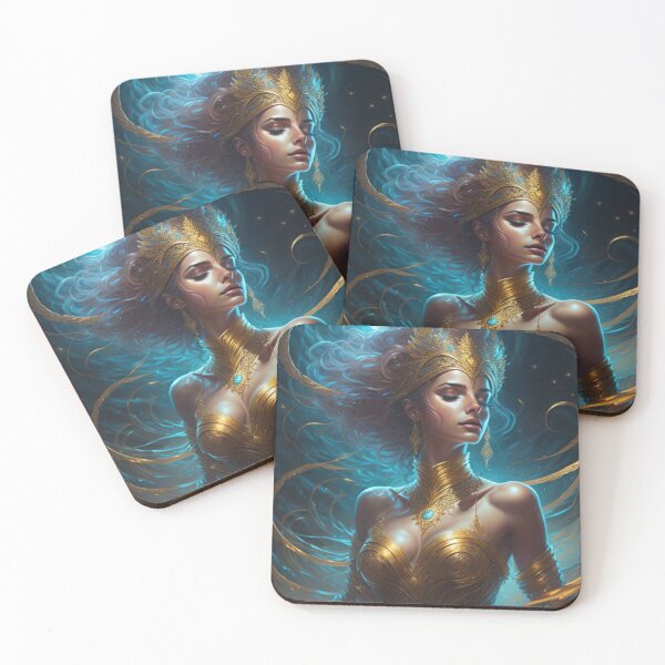 Item preview, Lunar Luminescence: Graceful Woman Illuminated by Enigmatic Moonlight designed and sold by OrionFrost.