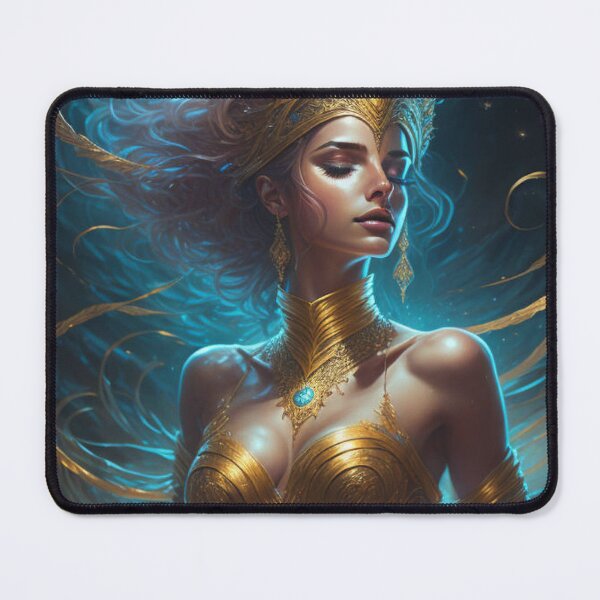 Item preview, Lunar Luminescence: Graceful Woman Illuminated by Enigmatic Moonlight designed and sold by OrionFrost.